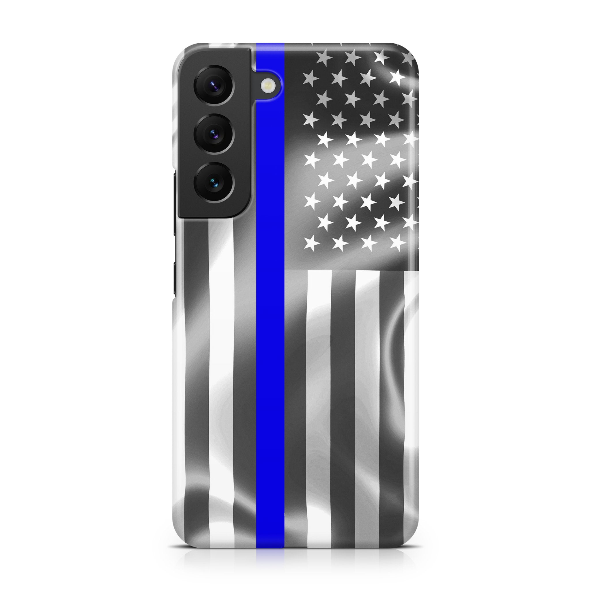 Thin Blue Line - Samsung phone case designs by CaseSwagger