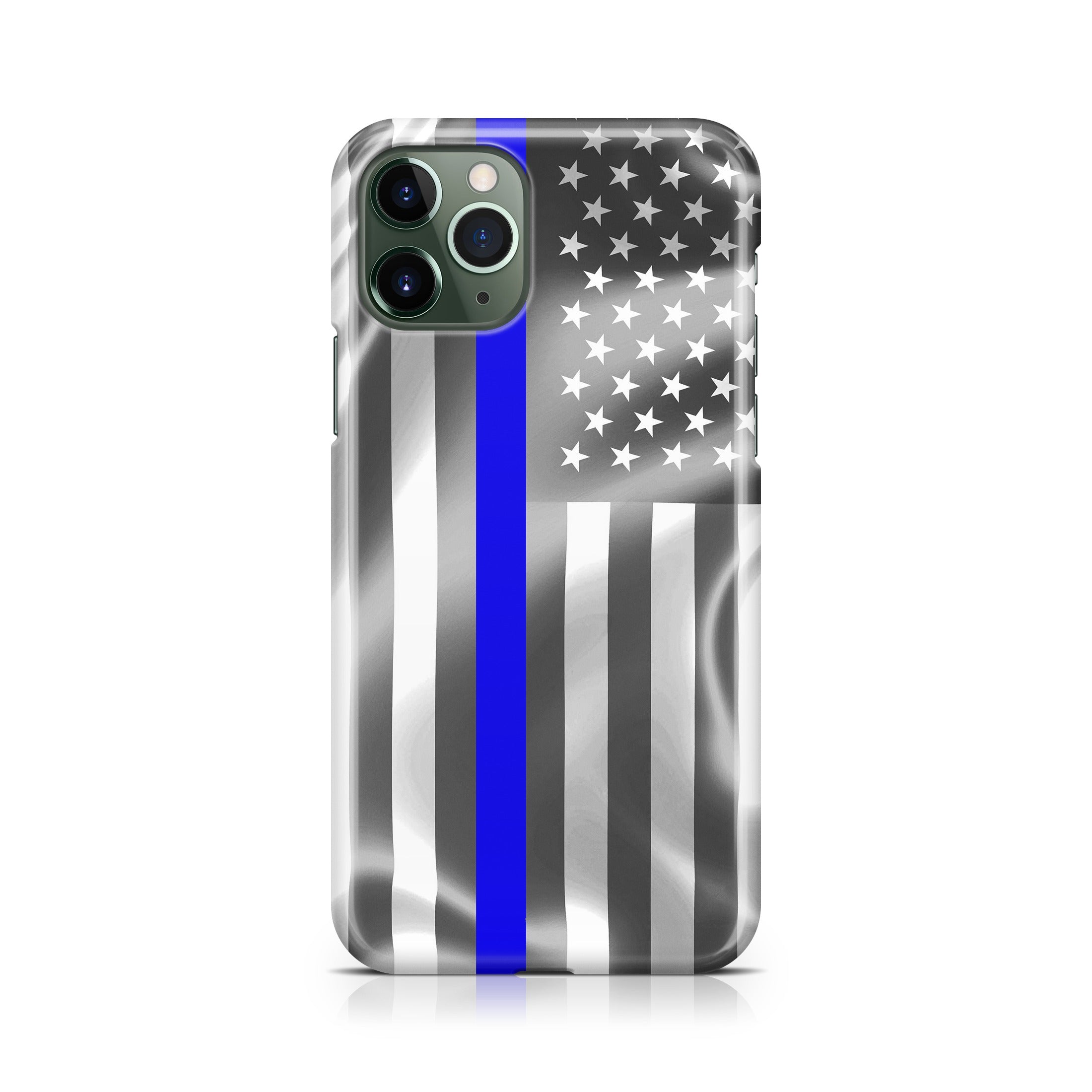 Thin Blue Line - iPhone phone case designs by CaseSwagger