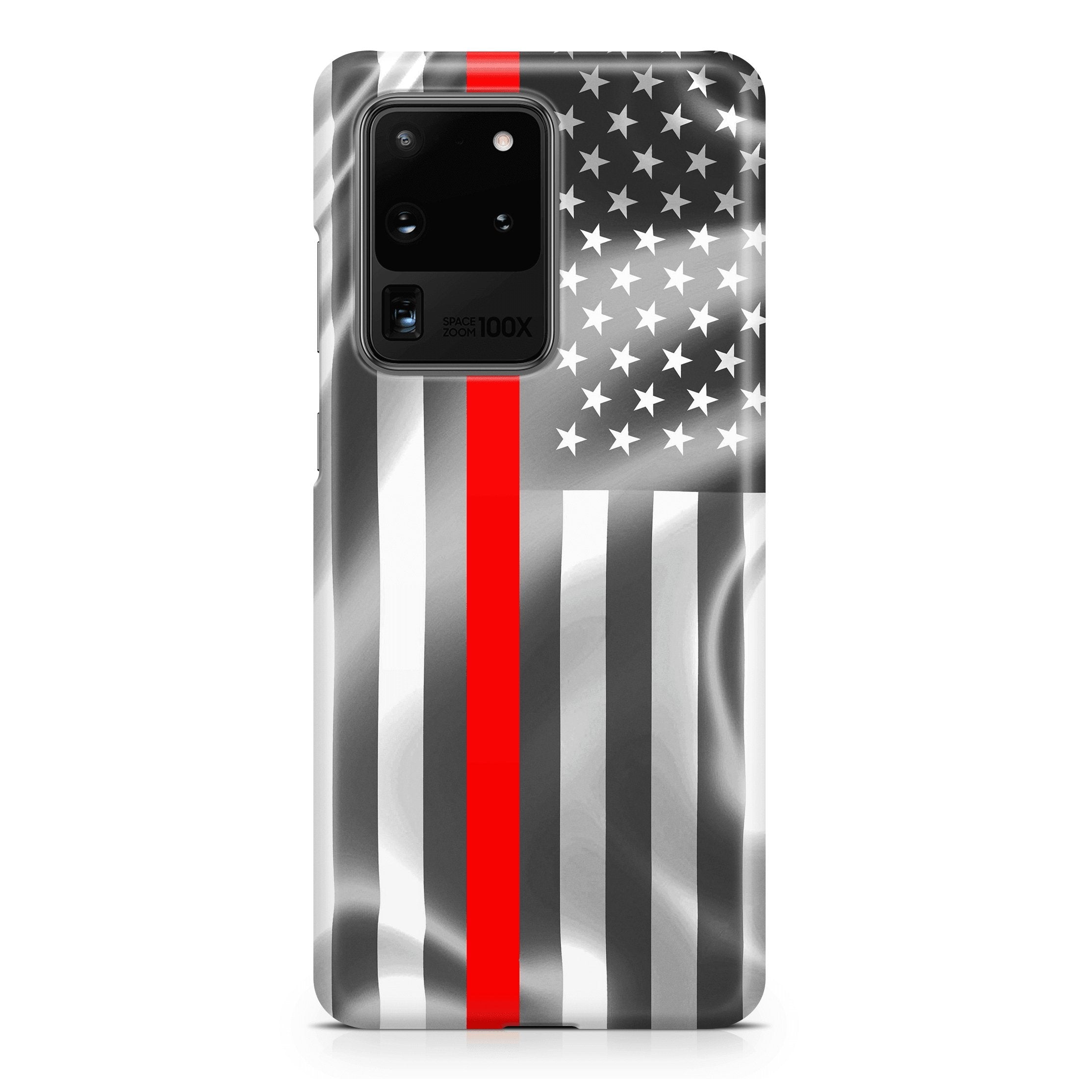 Thin Red Line - Samsung phone case designs by CaseSwagger