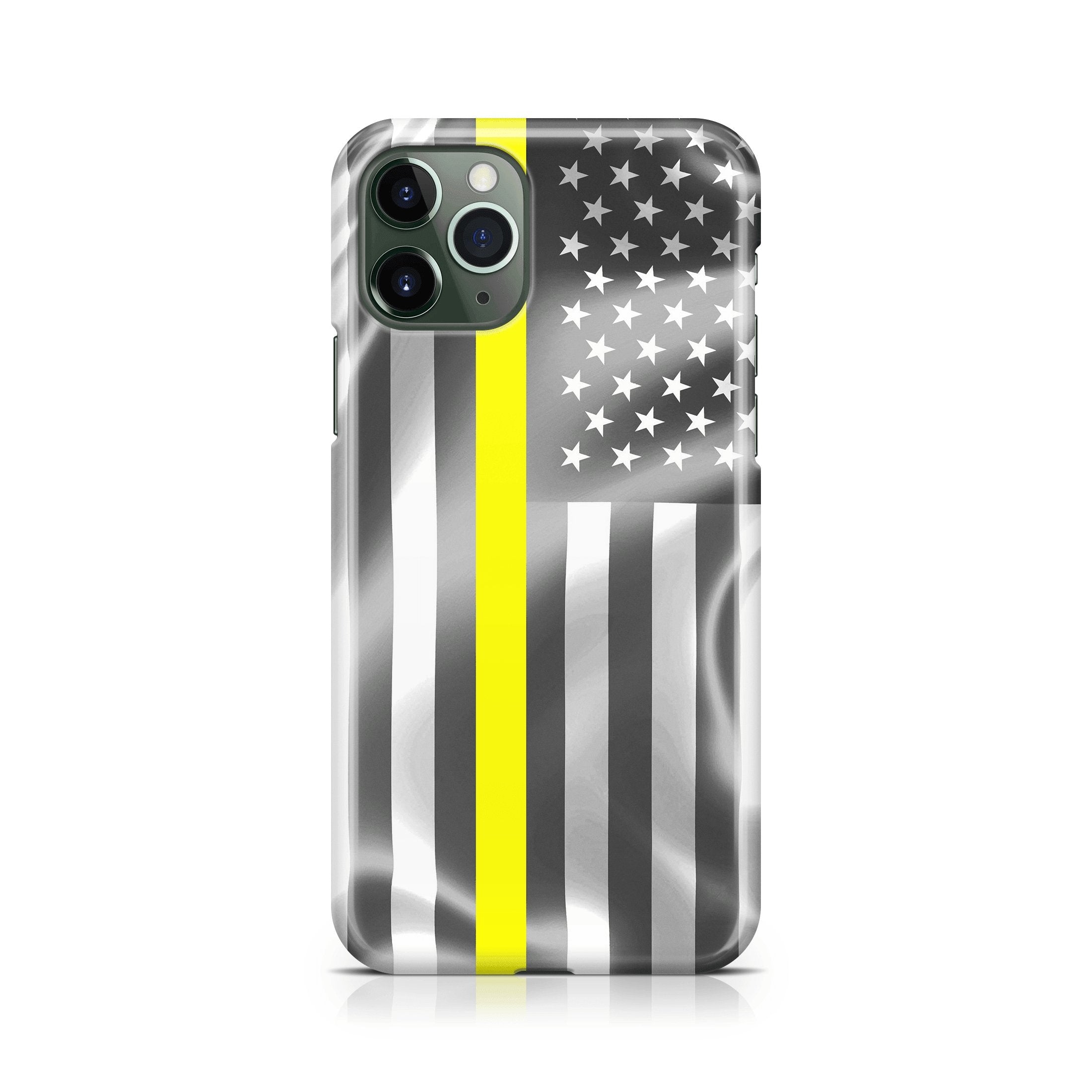 Thin Yellow Line - iPhone phone case designs by CaseSwagger