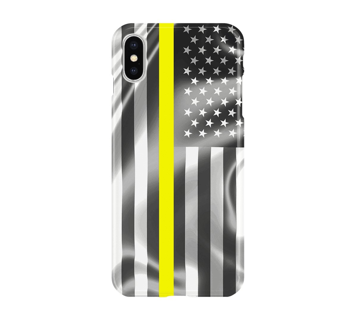Thin Yellow Line - iPhone phone case designs by CaseSwagger