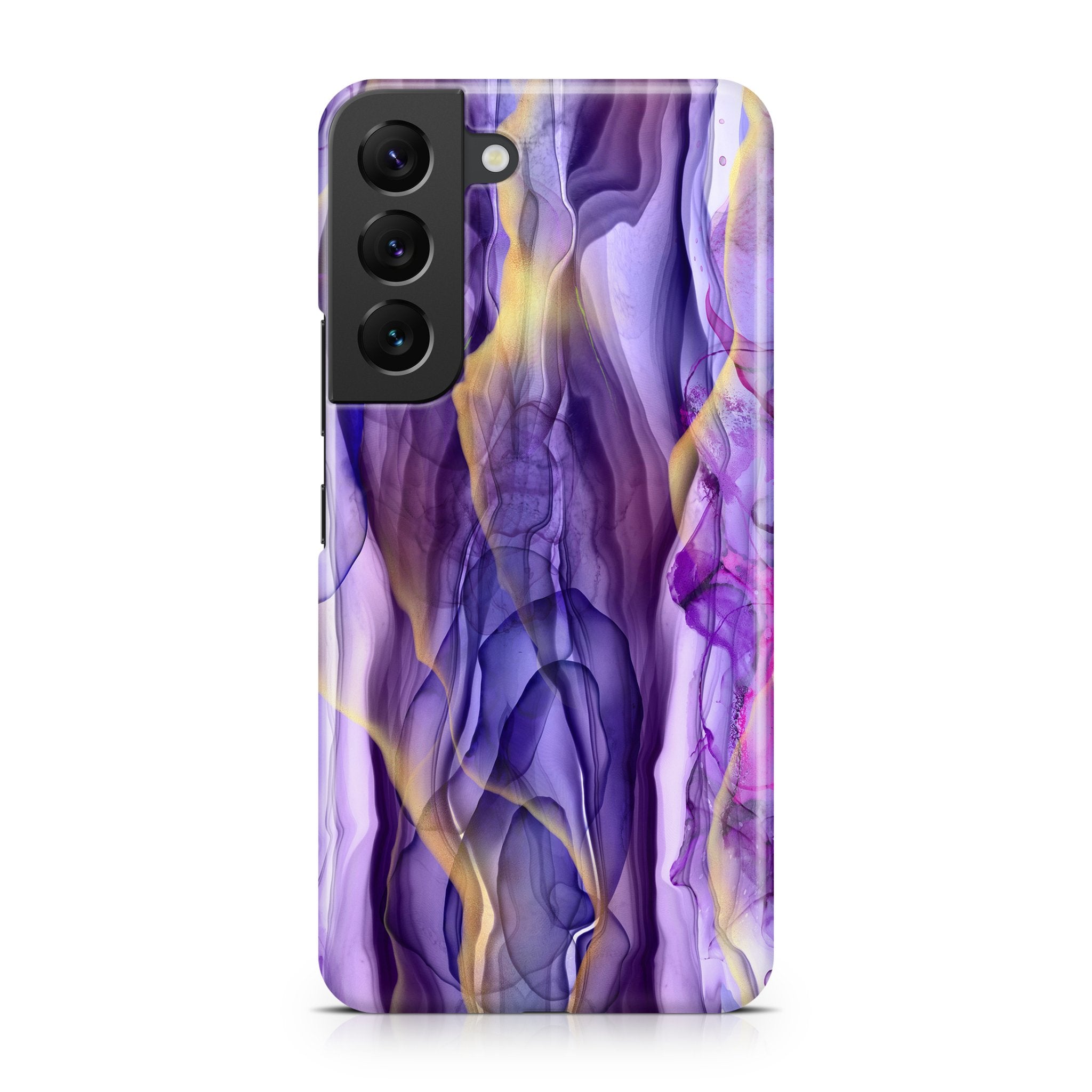 Violet Wisps - Samsung phone case designs by CaseSwagger
