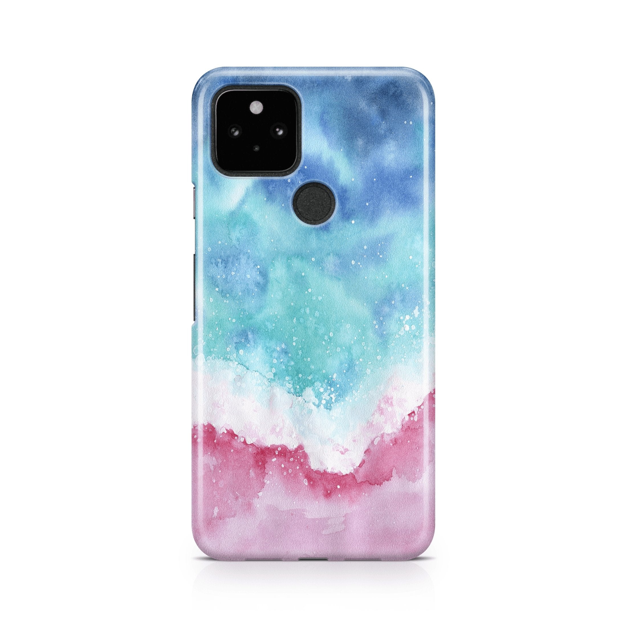 WaterColor Beach - Google phone case designs by CaseSwagger