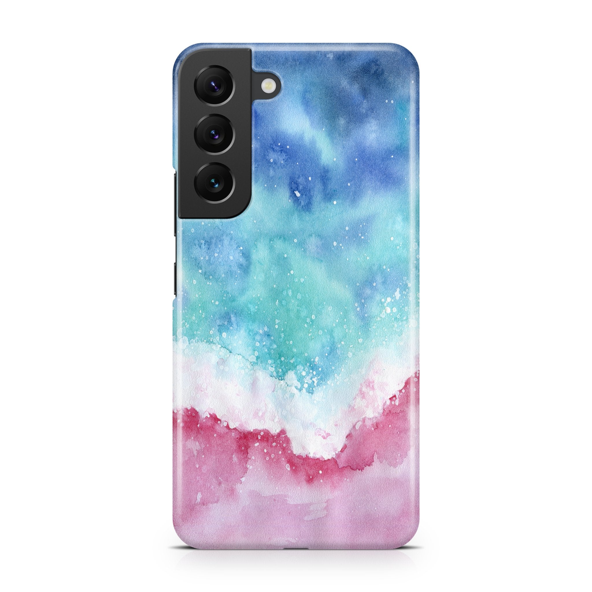 WaterColor Beach - Samsung phone case designs by CaseSwagger