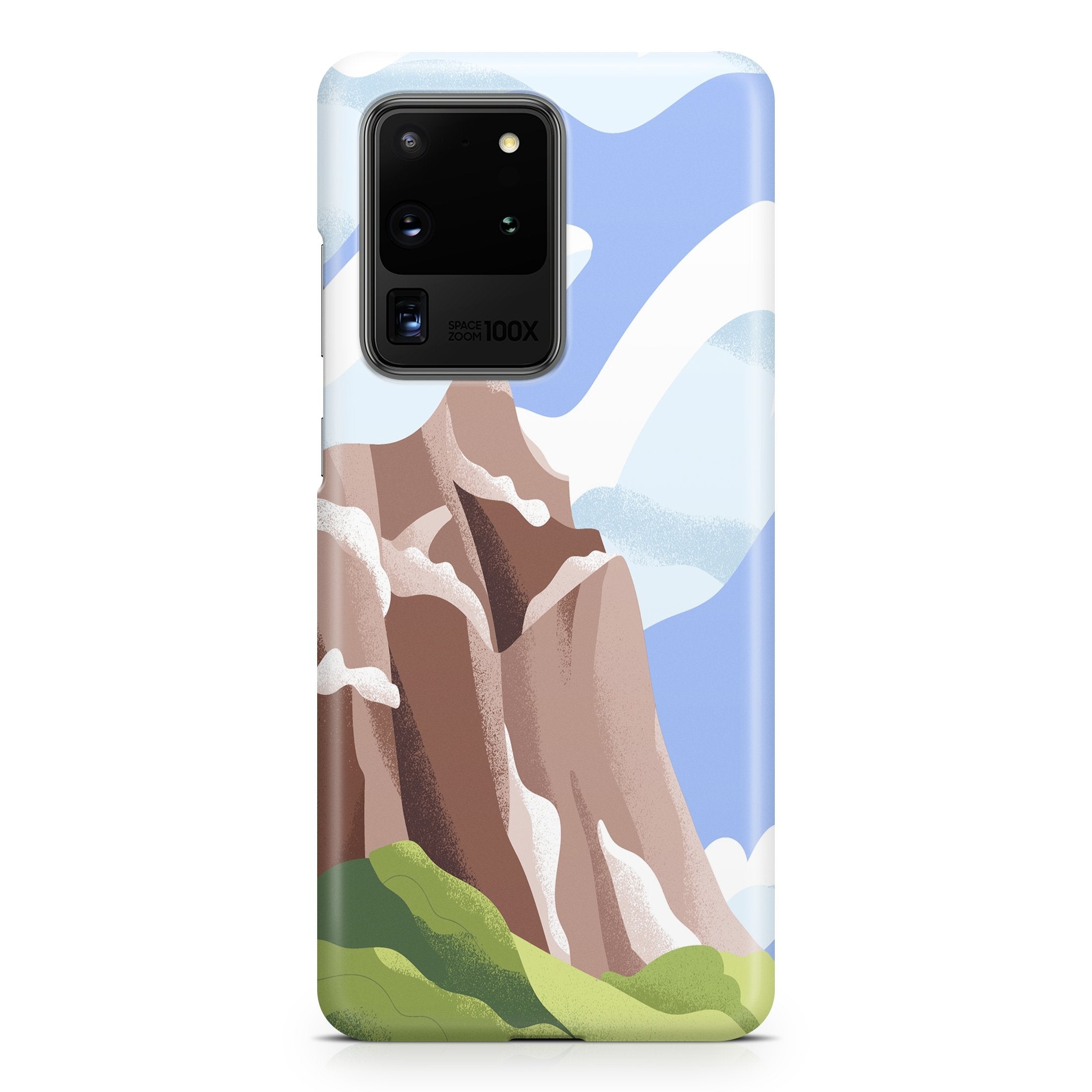 Watercolor Mountain - Samsung phone case designs by CaseSwagger