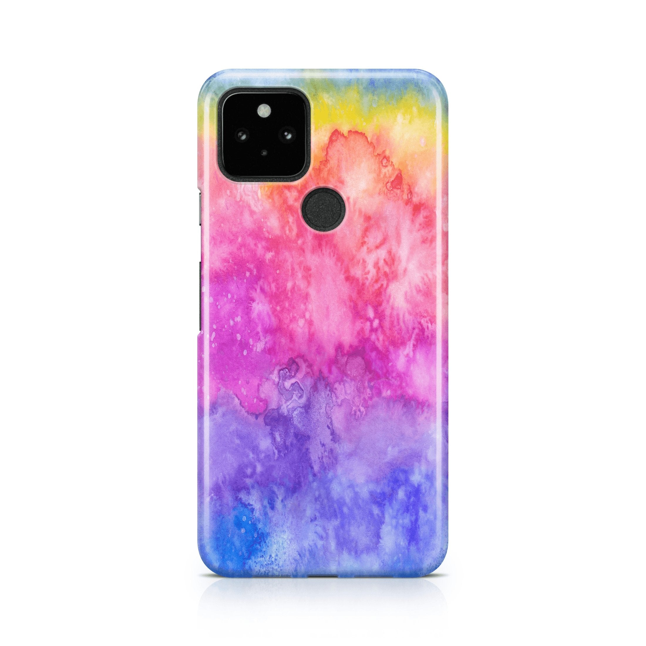 Watercolor Splash - Google phone case designs by CaseSwagger