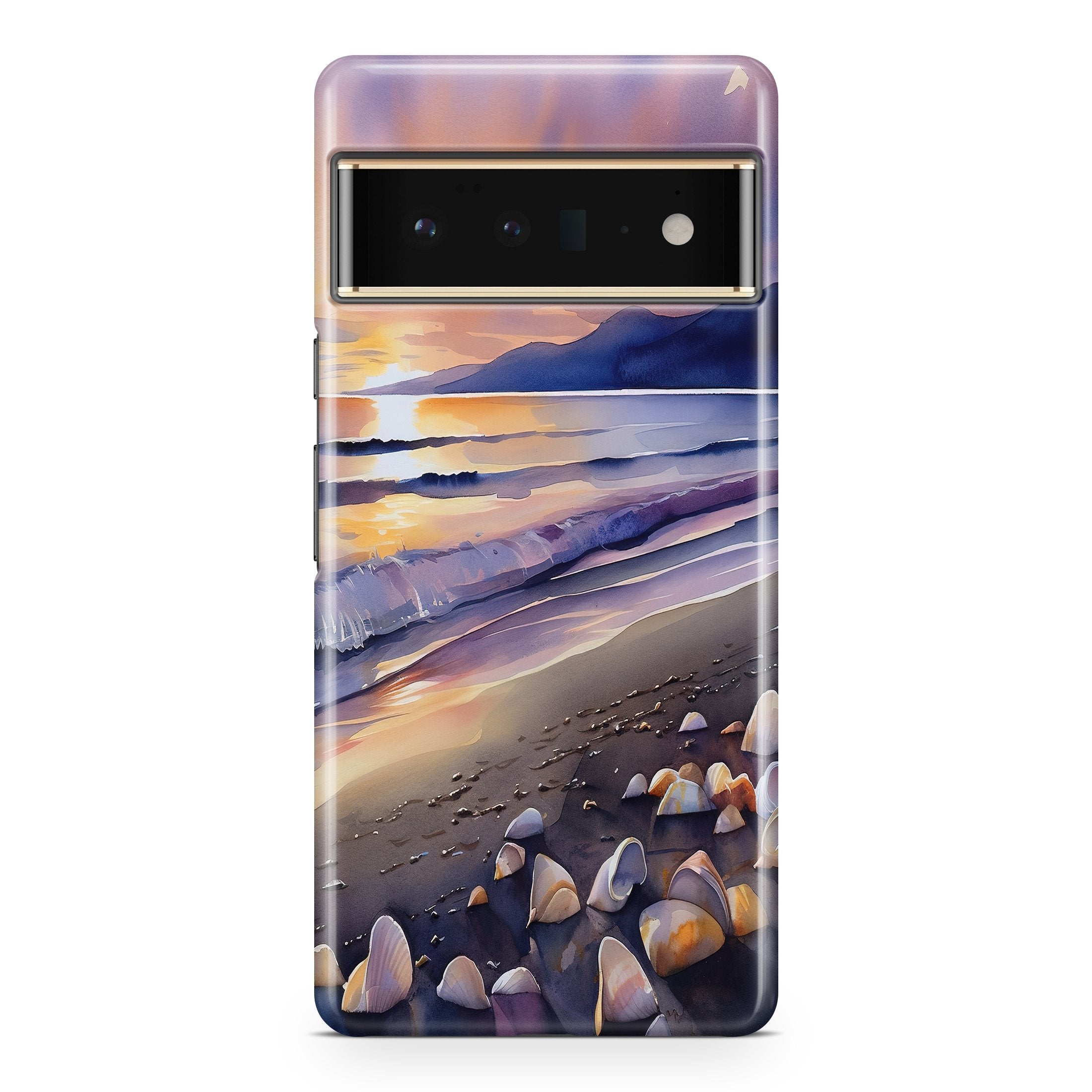 Watercolor Tides - Google phone case designs by CaseSwagger