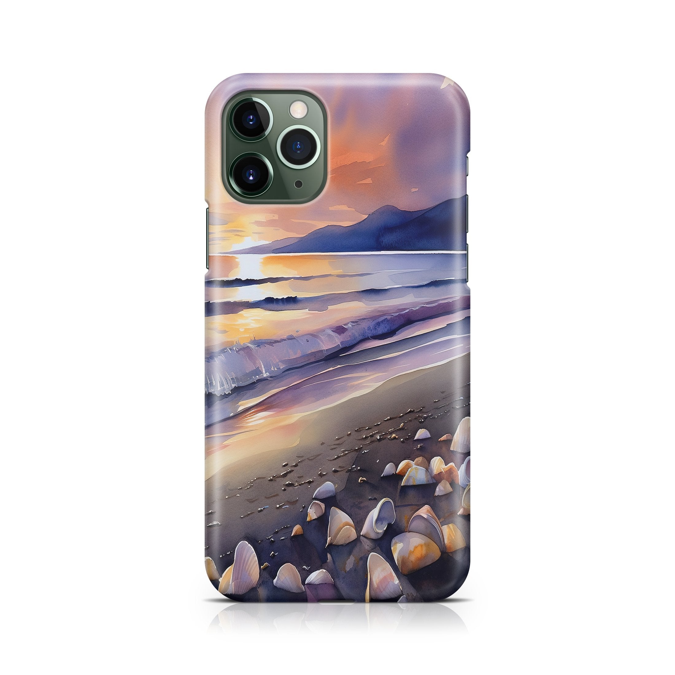 Watercolor Tides - iPhone phone case designs by CaseSwagger
