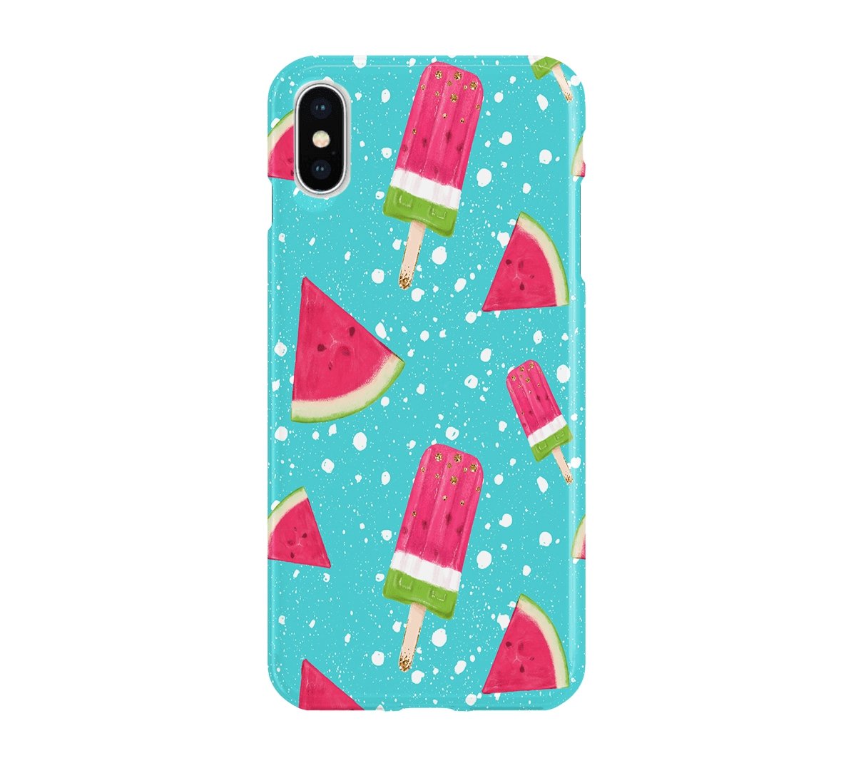 Watermelon Popsicle - iPhone phone case designs by CaseSwagger