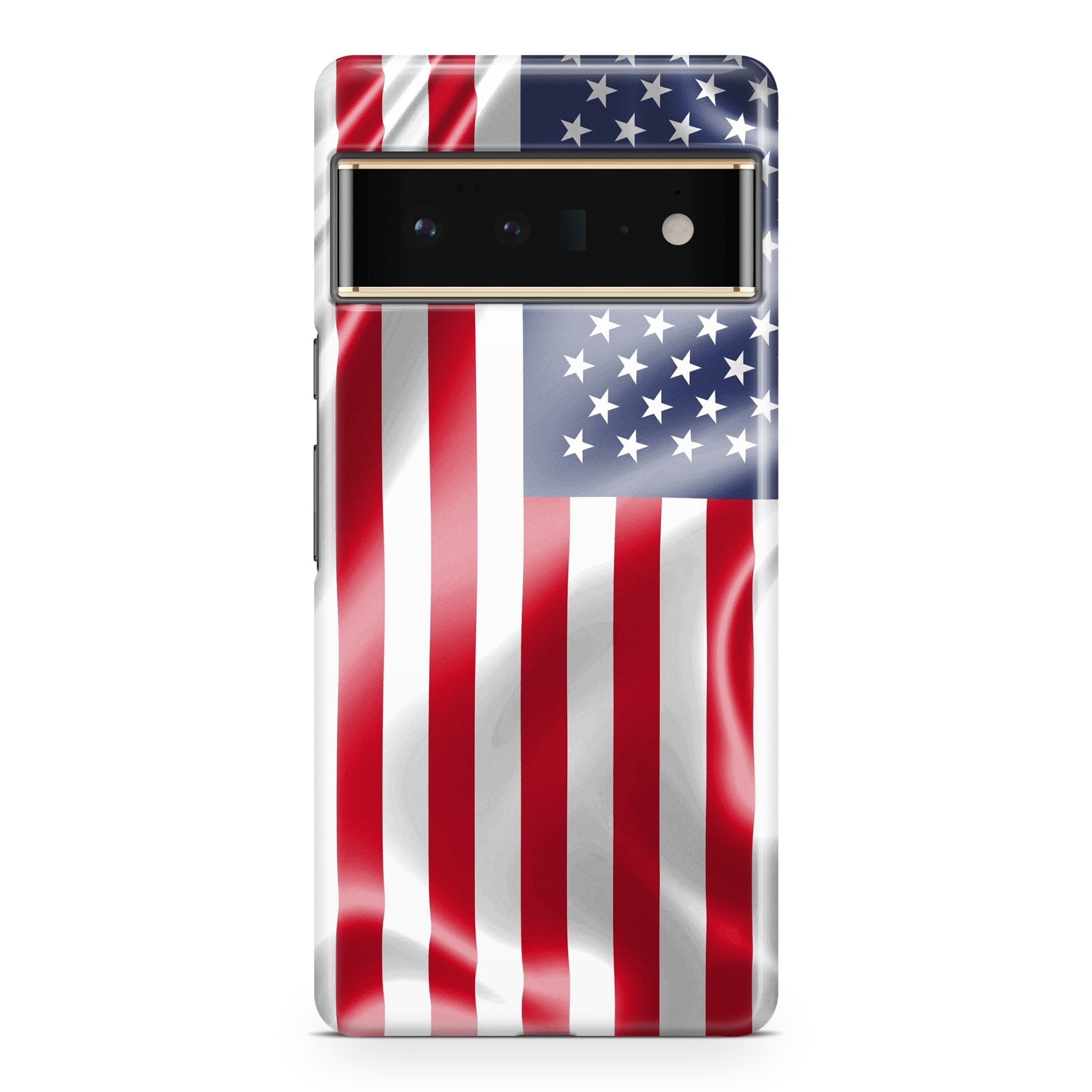 Waving American Flag - Google phone case designs by CaseSwagger