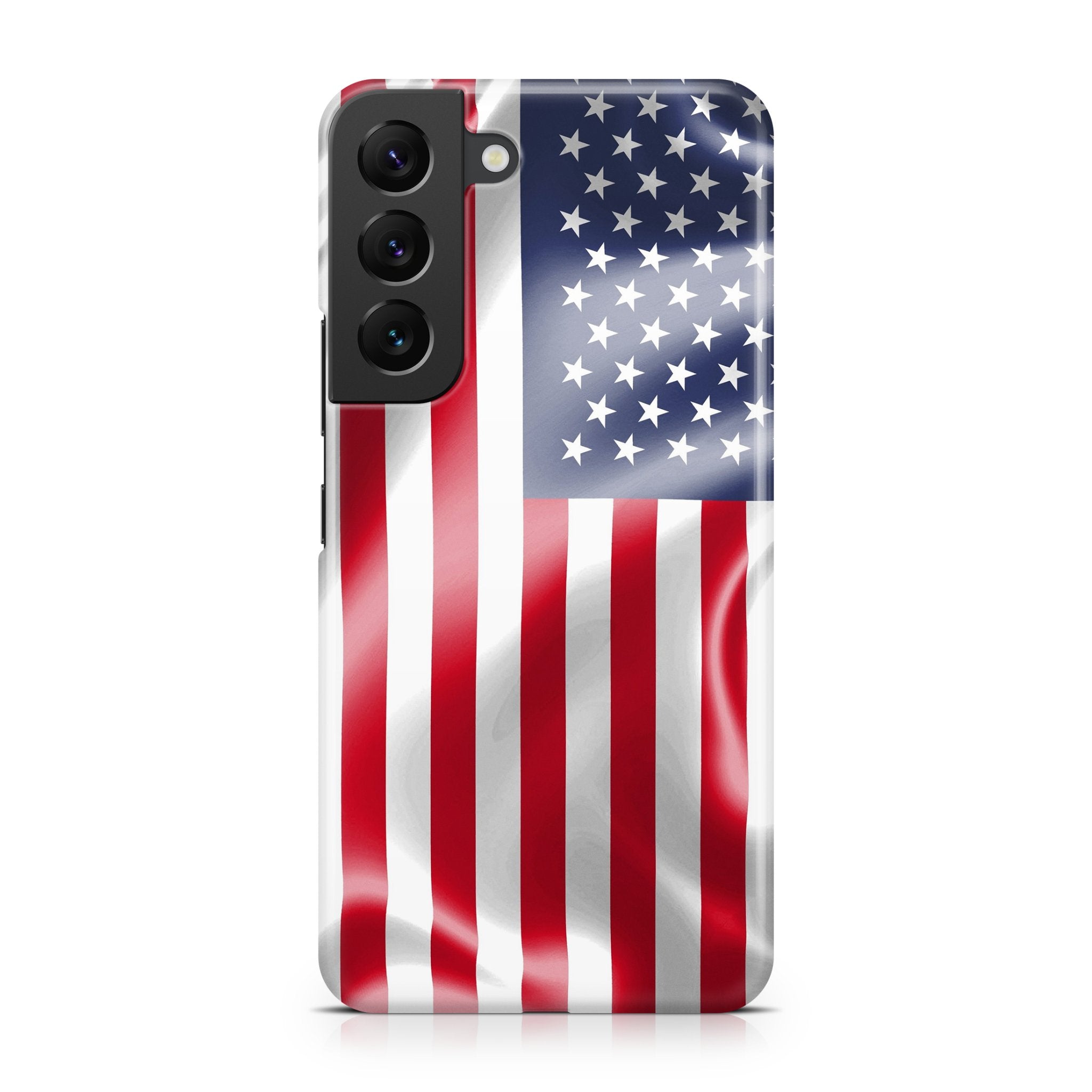 Waving American Flag - Samsung phone case designs by CaseSwagger