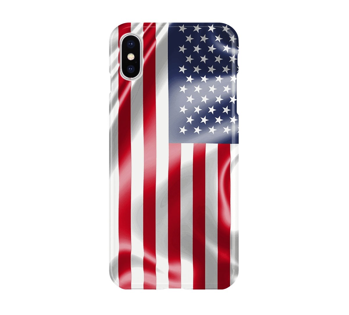 Waving American Flag - iPhone phone case designs by CaseSwagger