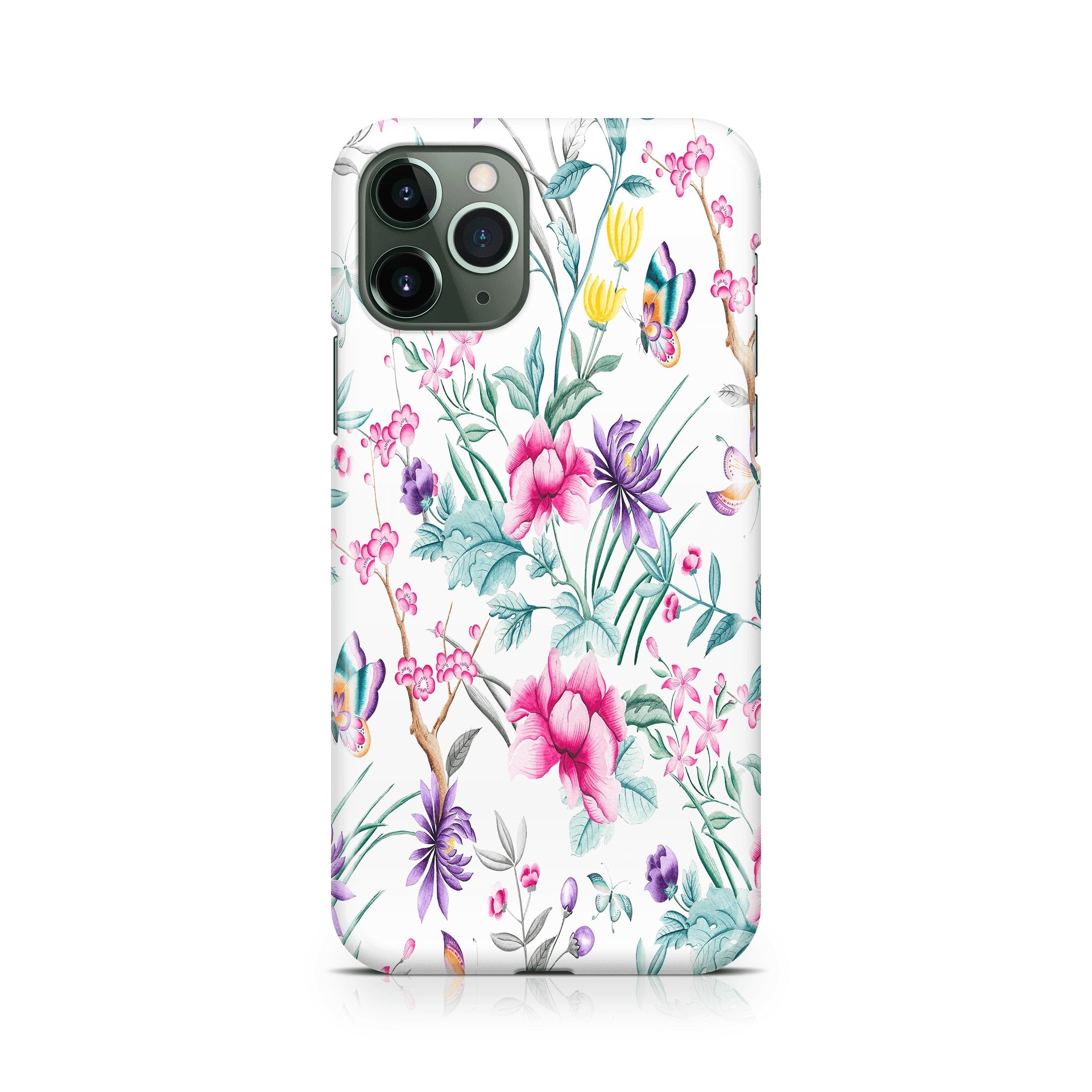 White Chinoiserie - iPhone phone case designs by CaseSwagger