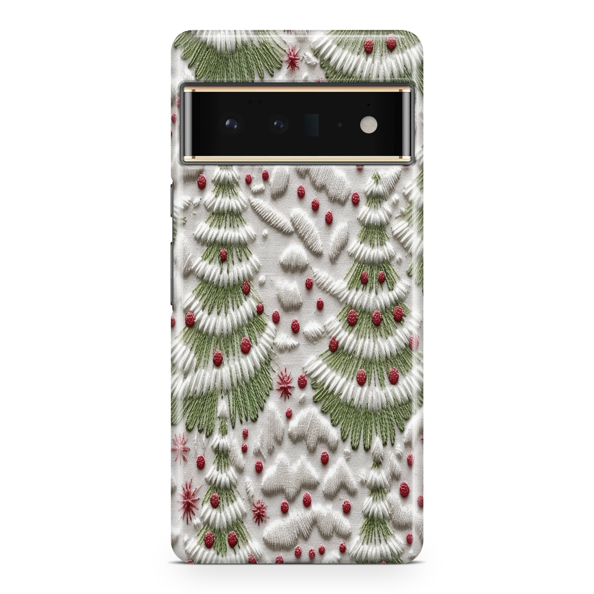 Winter Berries - Google phone case designs by CaseSwagger
