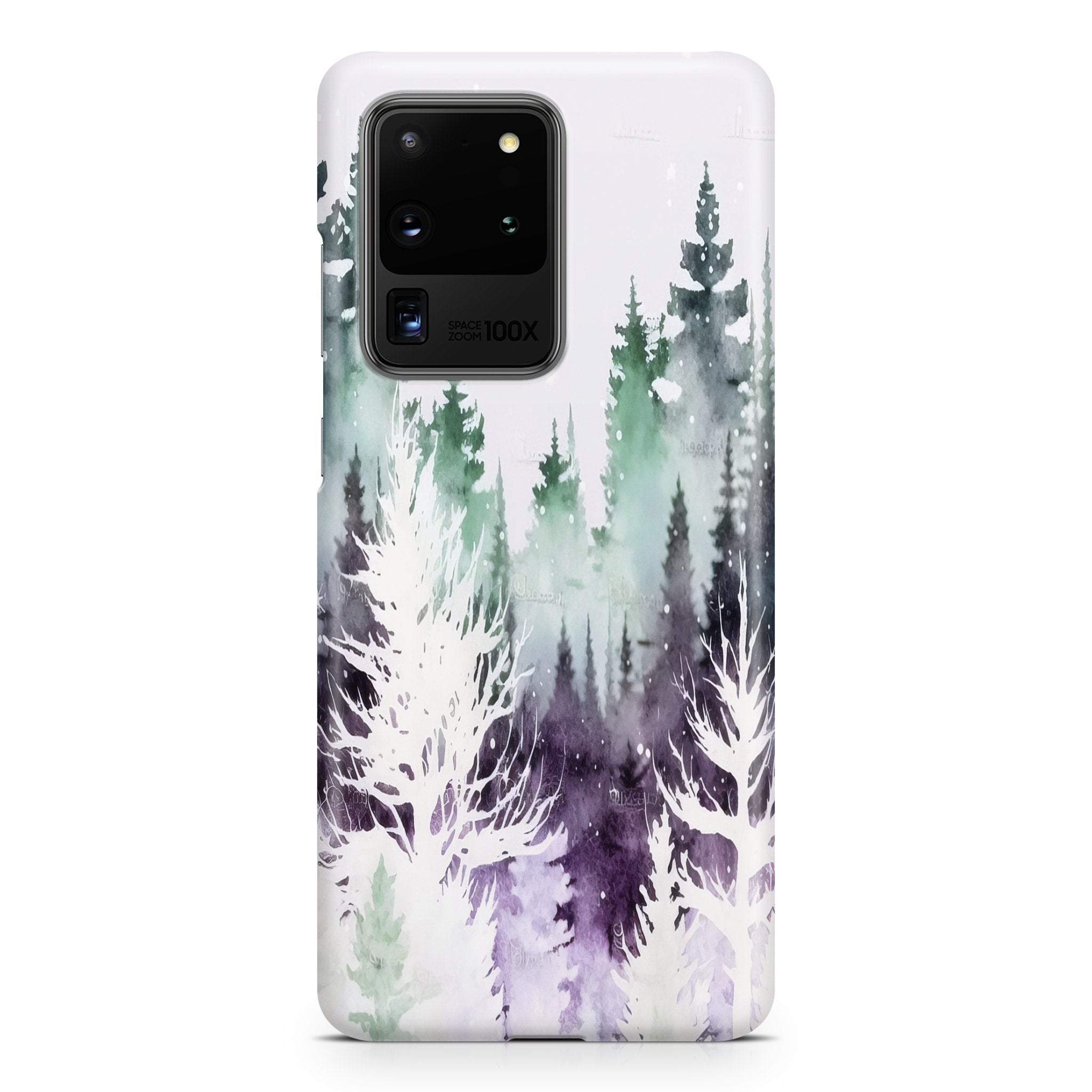 Winter Pines - Samsung phone case designs by CaseSwagger