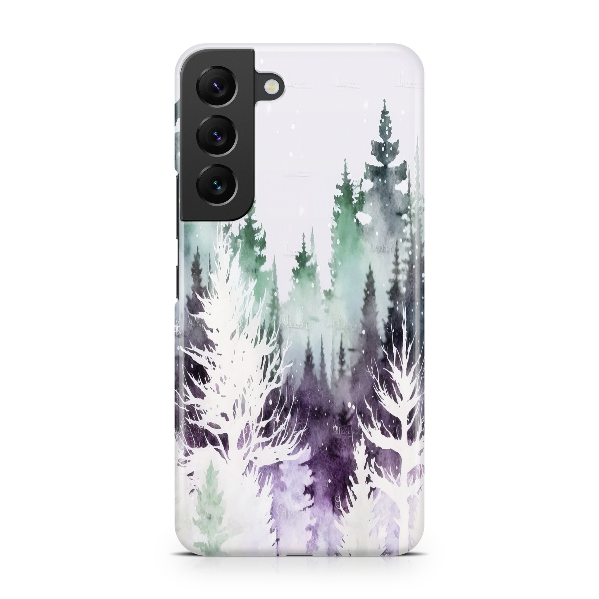 Winter Pines - Samsung phone case designs by CaseSwagger