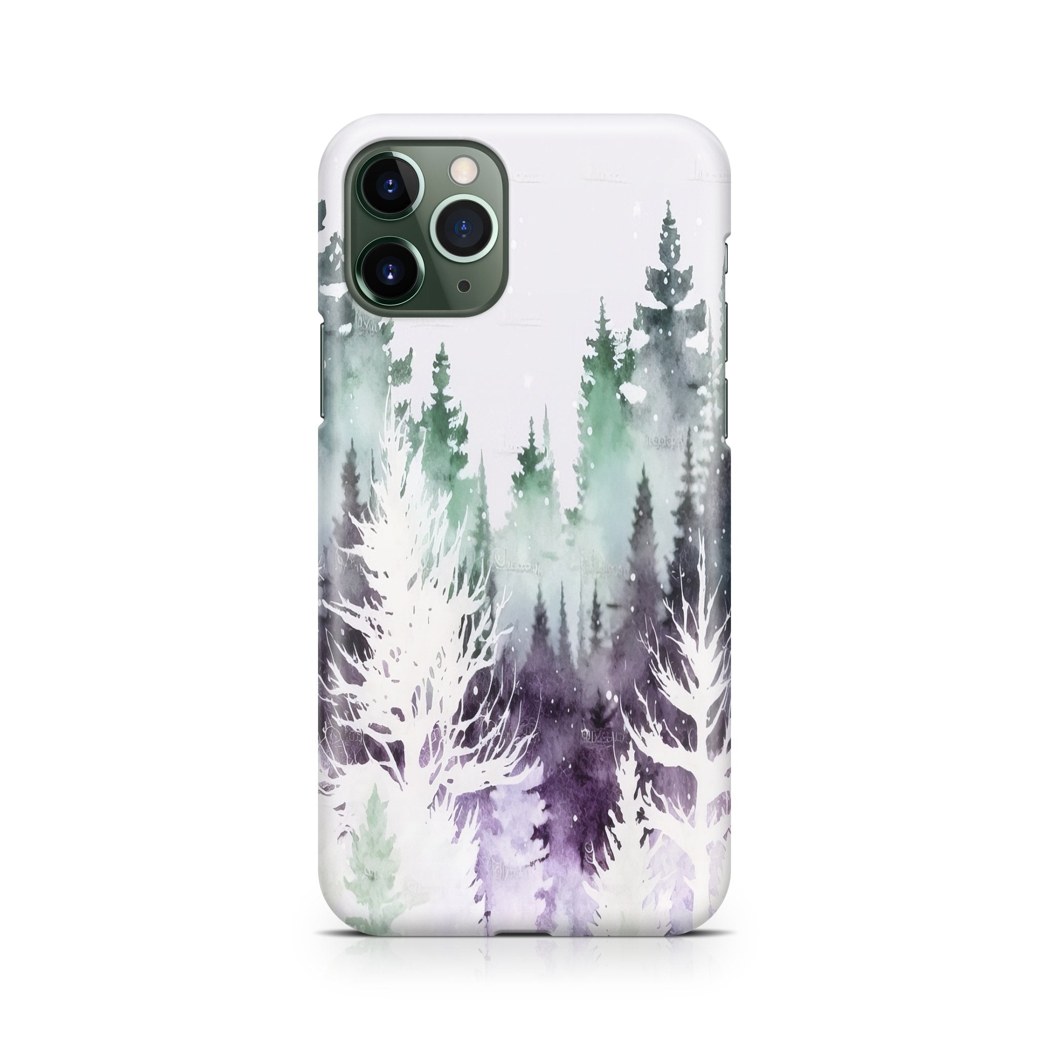 Winter Pines - iPhone phone case designs by CaseSwagger