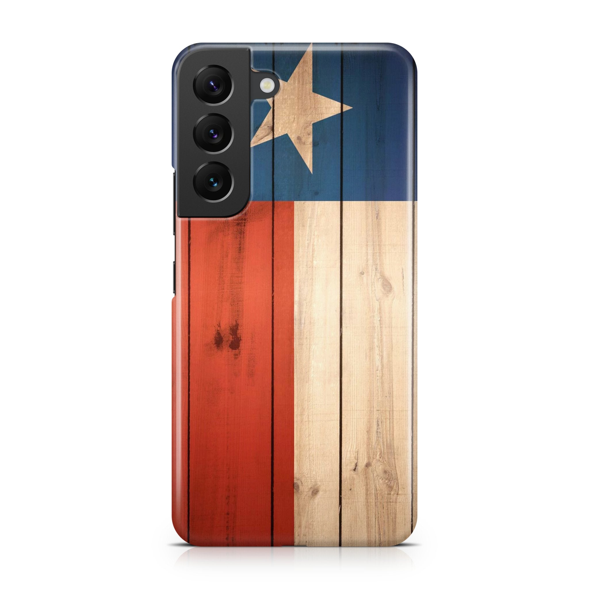 Wooden Texas Flag - Samsung phone case designs by CaseSwagger