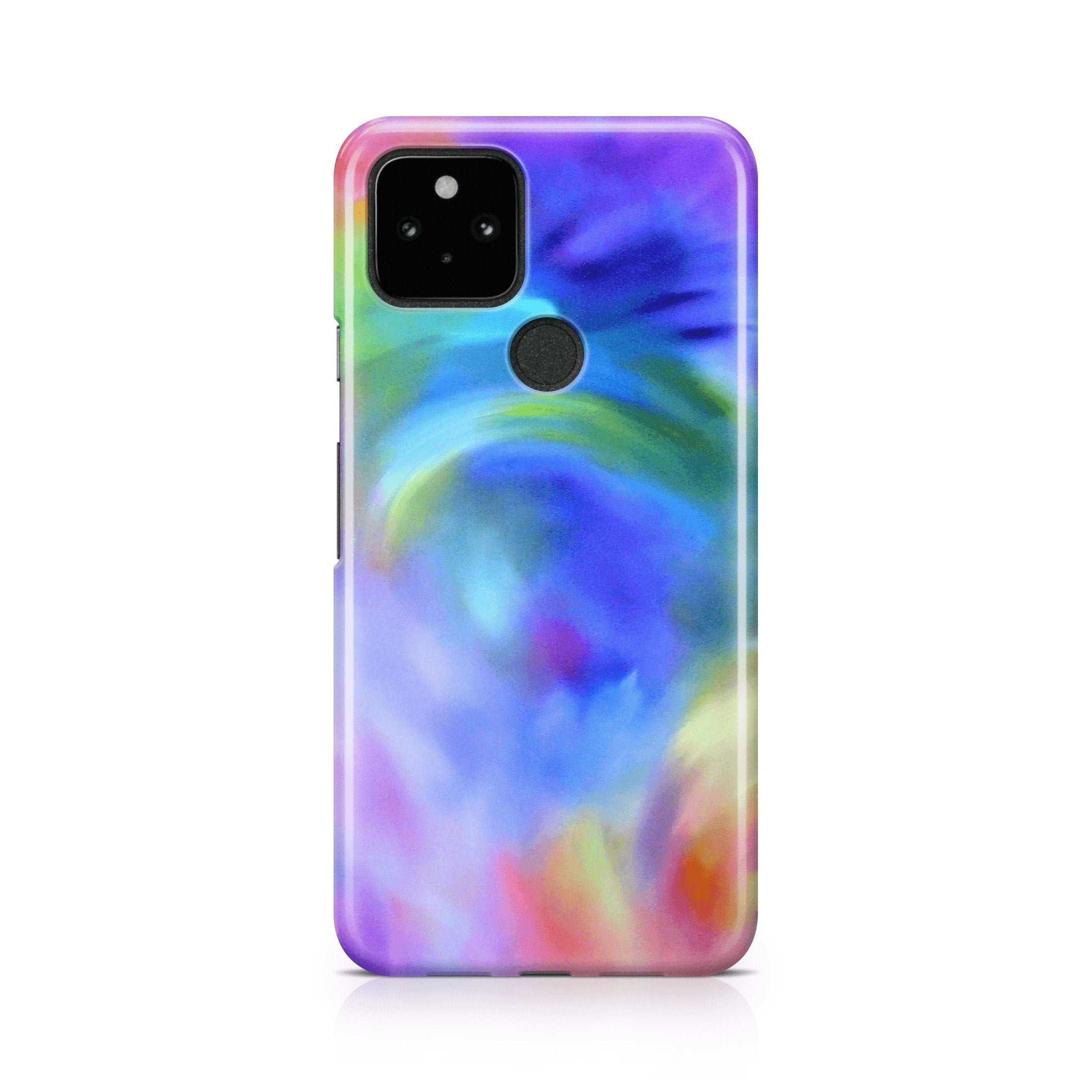 Multicolor Watercolor - Google phone case designs by CaseSwagger
